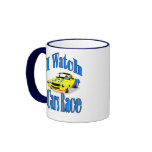 I Watch Cars Race mugs
