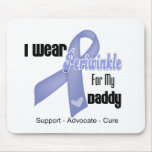 I Wear a Periwinkle Ribbon For My Daddy Mousepad