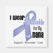 I Wear a Periwinkle Ribbon For My Nana Magnet