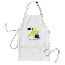 I Wear a Ribbon For My Best Friend - Sarcoma Apron