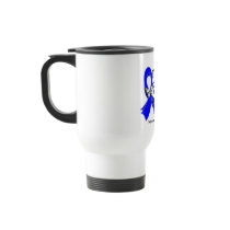 I Wear A Ribbon For My HERO Anal Cancer Coffee Mug