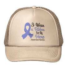 I Wear a Ribbon For My Hero - Stomach Cancer Trucker Hat