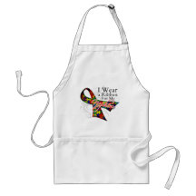 I Wear a Ribbon For My Nephew - Autism Awareness Apron