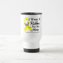I Wear a Ribbon HERO Suicide Prevention Mugs