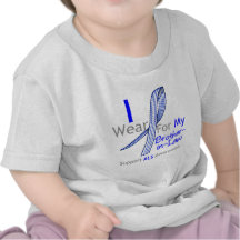 I Wear ALS Ribbon For My Brother-in-Law Tee Shirt