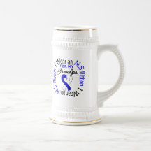 I Wear ALS Ribbon For My Grandpa Coffee Mug