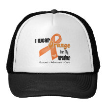 I Wear an Orange Ribbon For My Brother Trucker Hat