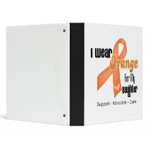 I Wear an Orange Ribbon For My Daughter