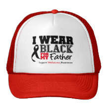 I Wear Black For My Father Mesh Hats
