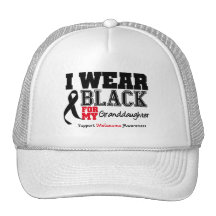 I Wear Black For My Granddaughter Trucker Hats