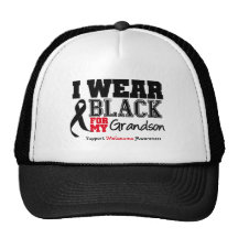 I Wear Black For My Grandson Trucker Hat