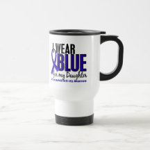 I Wear Blue Daughter Rheumatoid Arthritis RA Coffee Mugs