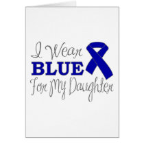 I Wear Blue For My Daughter (Blue Ribbon)