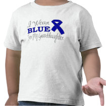 I Wear Blue For My Granddaughter (Blue Ribbon)