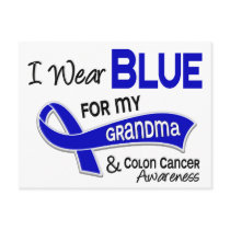 I Wear Blue For My Grandma 42 Colon Cancer