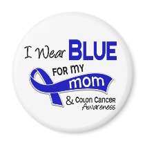 I Wear Blue For My Mom 42 Colon Cancer