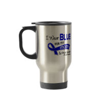 I Wear Blue For My Mom 42 Colon Cancer Coffee Mugs