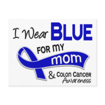 I Wear Blue For My Mom 42 Colon Cancer