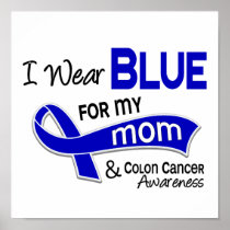 I Wear Blue For My Mom 42 Colon Cancer