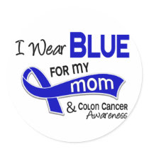 I Wear Blue For My Mom 42 Colon Cancer