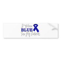 I Wear Blue For My Patients (Blue Ribbon)