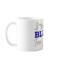 I Wear Blue For My Wife (Blue Ribbon) Coffee Mug
