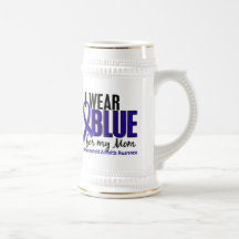 I Wear Blue Mom Rheumatoid Arthritis RA Mugs