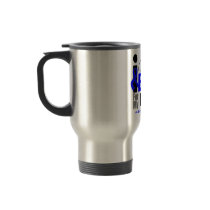 I Wear Blue Ribbon For My Mom Mug