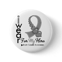 I Wear Brain Cancer Ribbon For My Hero