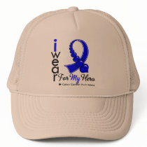 I Wear Colon Cancer Ribbon For My Hero Hats