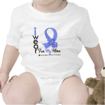 I Wear Esophageal Cancer Ribbon For My Hero T-shirts