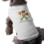 I Wear Green For My Friend Dog Tee Shirt