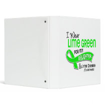 I Wear Lime Green 42 Daughter Lyme Disease