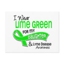 I Wear Lime Green 42 Daughter Lyme Disease