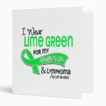 I Wear Lime Green 42 Father-In-Law Lymphoma Binders