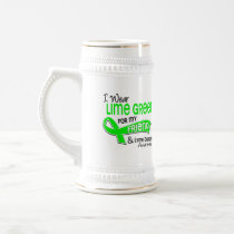 I Wear Lime Green 42 Friend Lyme Disease Mug