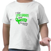 I Wear Lime Green 42 Uncle Muscular Dystrophy T-shirt