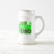 I Wear Lime Green For My Dad 6.4 Lymphoma Mug