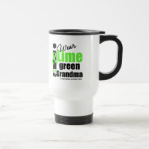 I Wear Lime Green For My Grandma Coffee Mugs