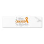 I Wear Orange For My Brother (Orange Ribbon)