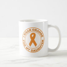 I Wear Orange For My Daughter Coffee Mugs