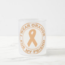 I Wear Orange For My Friend Mugs