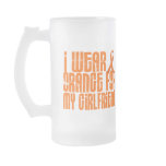 I Wear Orange For My Girlfriend 16 Coffee Mug