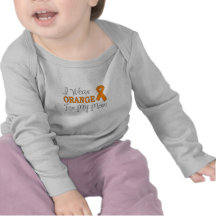 I Wear Orange For My Mom (Orange Ribbon) T-shirt