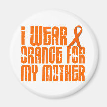 I Wear Orange For My Mother 16 Magnet