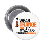 I Wear Orange For My Son Buttons