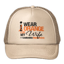 I Wear Orange For My Wife Mesh Hat