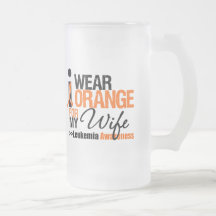 I Wear Orange For My Wife Mug