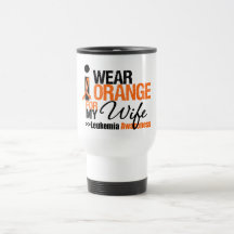 I Wear Orange For My Wife Mugs