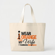 I Wear Orange For My Wife Tote Bag